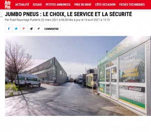 Jumbo Pneus Partenaire AutoPlus