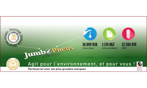 La révolution écologique est en route. Jumbo Pneus aussi...