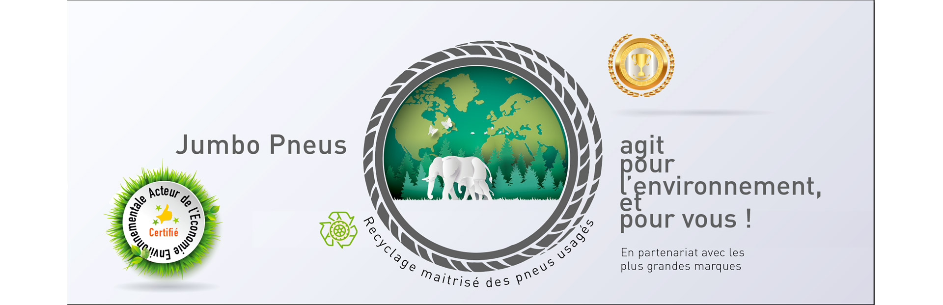 Jumbo Pneus et l'environnement