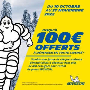 Promos Michelin chez Jumbo Pneus