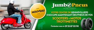Réparation et remplacement pneus motos, scooters et trottinettes