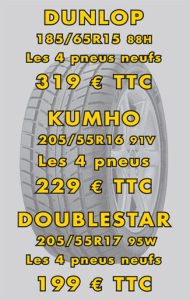 Promo pneus pas chers