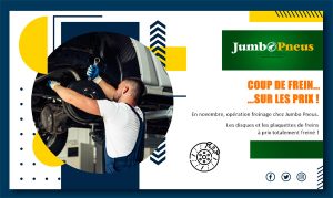 Coup de frein sur les prix chez Jumbo Pneus