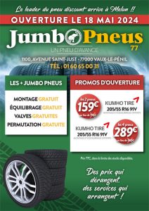 Pneu pas cher à Melun en Seine-et-Marne (77)