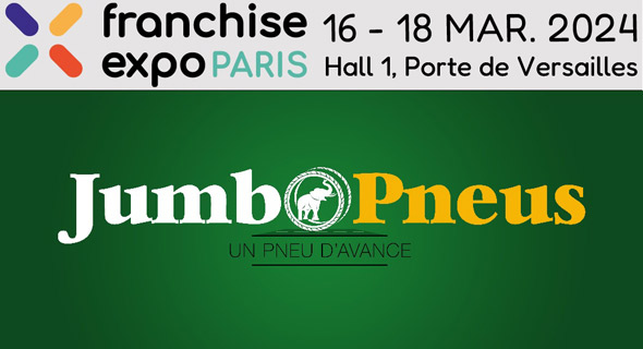 Jumbo Pneus au salon de la Franchise - Mars 2024