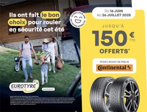 Jumbo Pneus operation promo pneus continental 2025