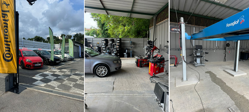 Centre auto Jumbo Pneus 06 à Cagnes-sur-Mer dans les Alpes Maritimes
